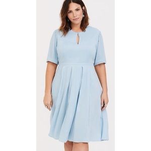 Torrid Outlander Blue Claire Skater Dress size 20